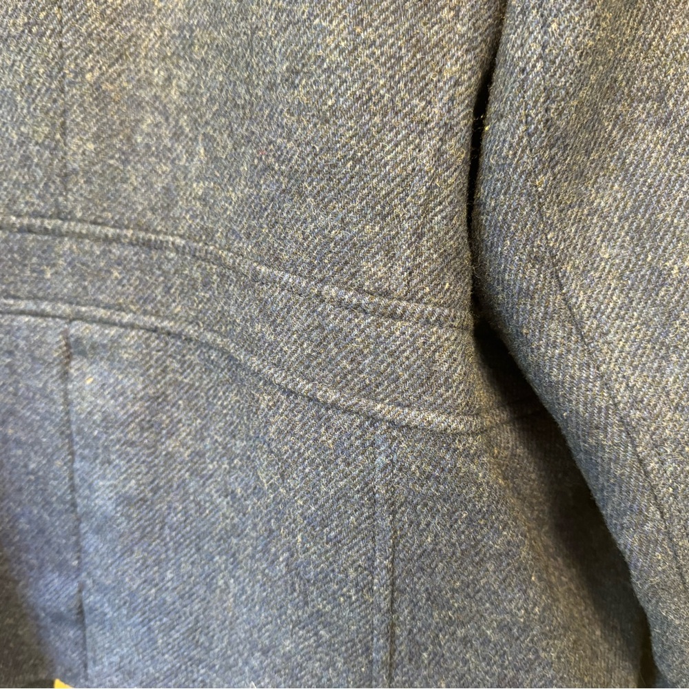 Talbots Elegant Blue Women's Blazer/Jacket Plus Size 24W Wool Blend - Picture 5 of 8